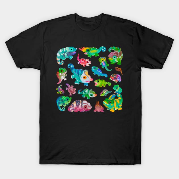 Chameleon T-Shirt by pikaole